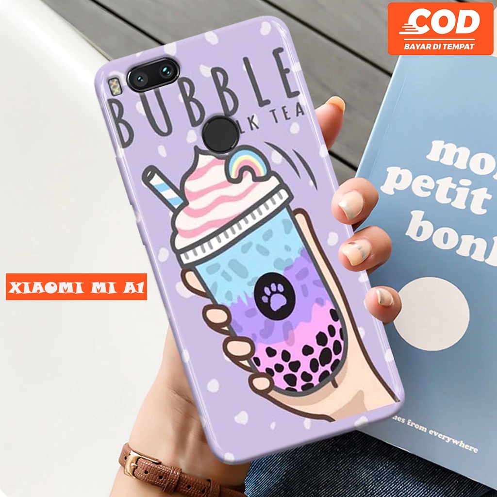 Jual Case XIAOMI MI A1 2017 Fashion Casing BUBBLE Hardcase 3D