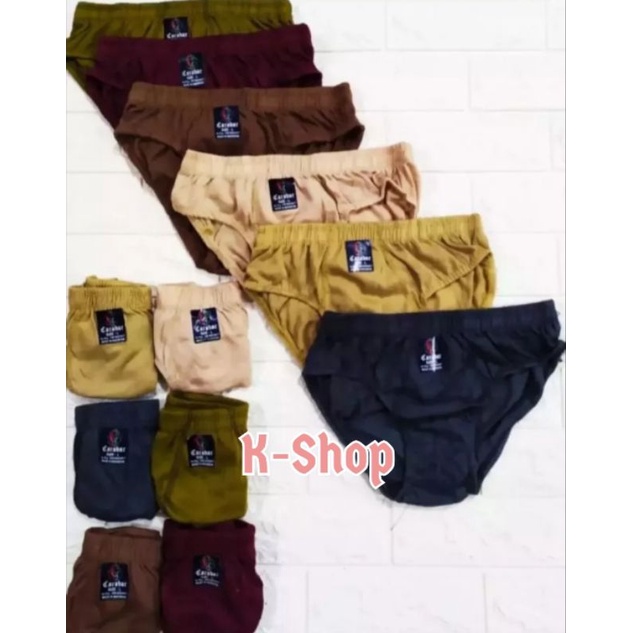 Jual CD SEMPAK CELANA DALAM PRIA POLOS CARABAR (3 Pcs) | Shopee Indonesia