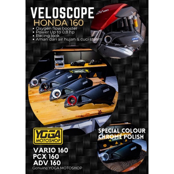 Jual Veloscope Honda Adv Pcx Vario Cc Shopee Indonesia