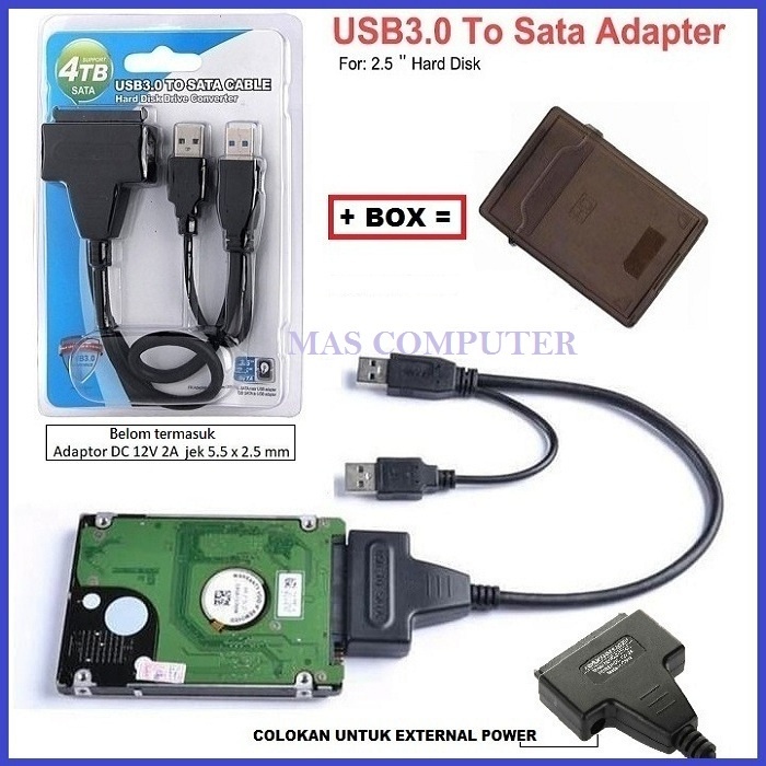 Jual Kabel Harddisk Internal USB To SATA Converter Hardisk