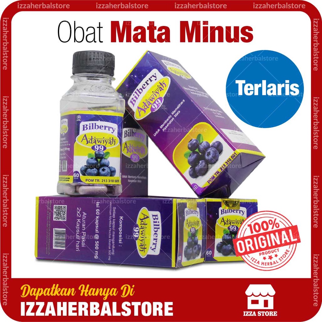 Jual Obat Mata Minus Bilberry Adawiyah Paling Ampuh Atasi Minus Tinggi Tiens Dan Silinder