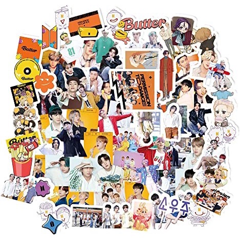 Jual Music Album Butter PVC Sticker (10pcs) | Shopee Indonesia