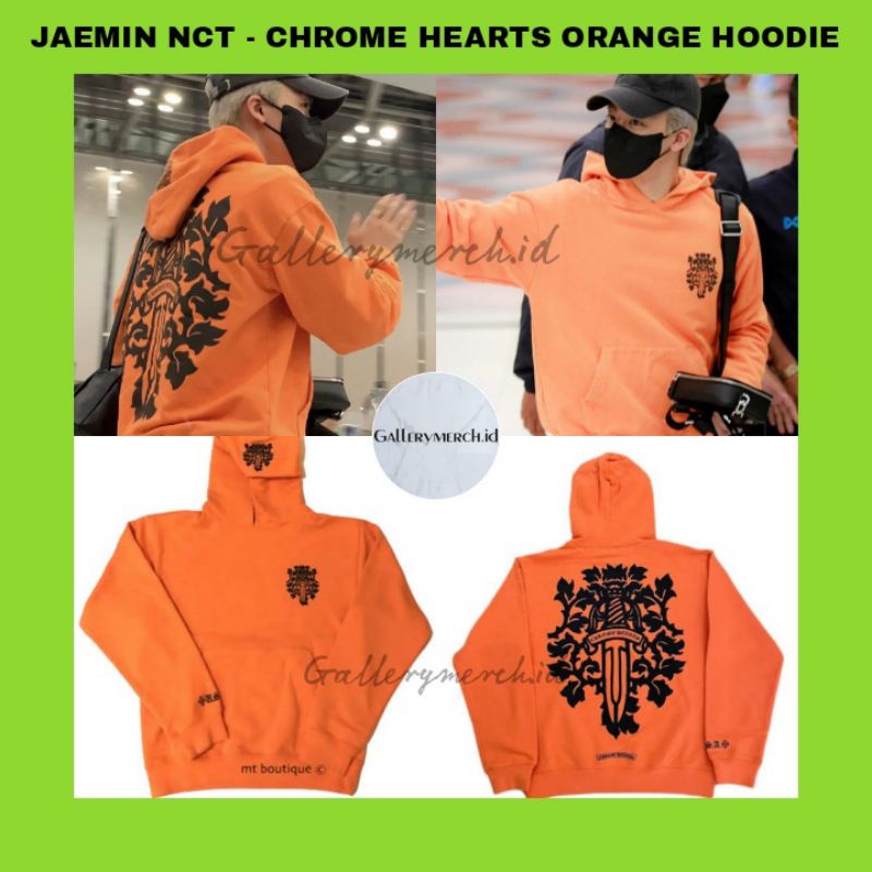 Jaemin orange clearance hoodie