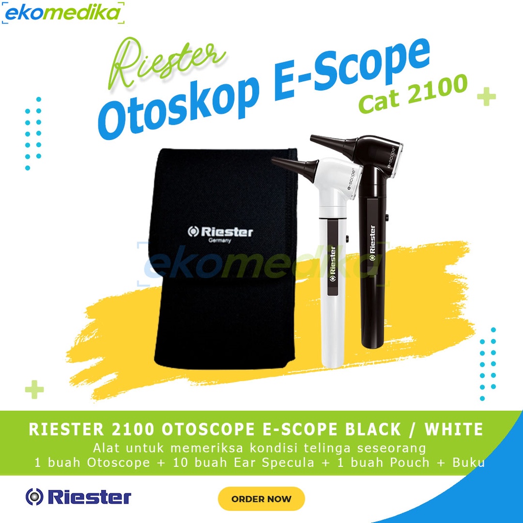 Jual Otoskop Riester E Scope Otoscope THT - Germany / Riester 2101-200 ...