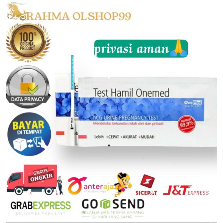 Jual Tastpack Kehamilan Instant Onemed Test Pack Kehamilan Instan