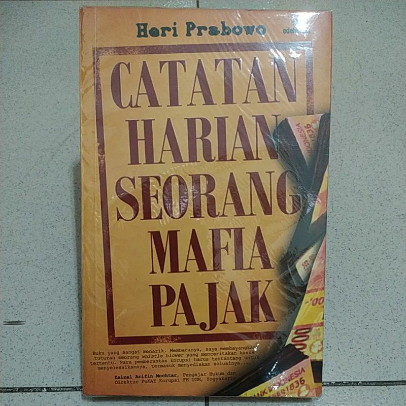Jual Ori Bekas Catatan Harian Seorang Mafia Pajak Shopee Indonesia