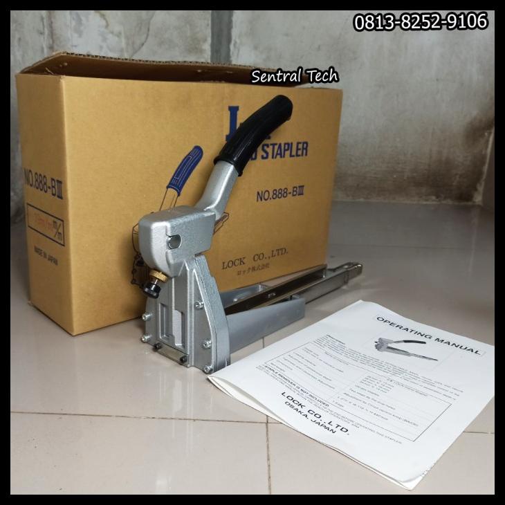 Jual Lock Hand Stapler 19Mm Made In Japan Shopee Indonesia