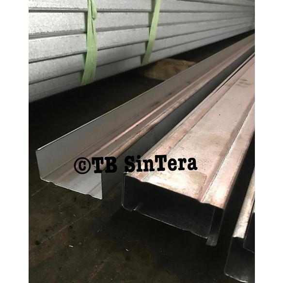 Jual CNP Galvalum 75 (0.70 mm) SNI / Kanal C Atap Baja Ringan | Shopee ...