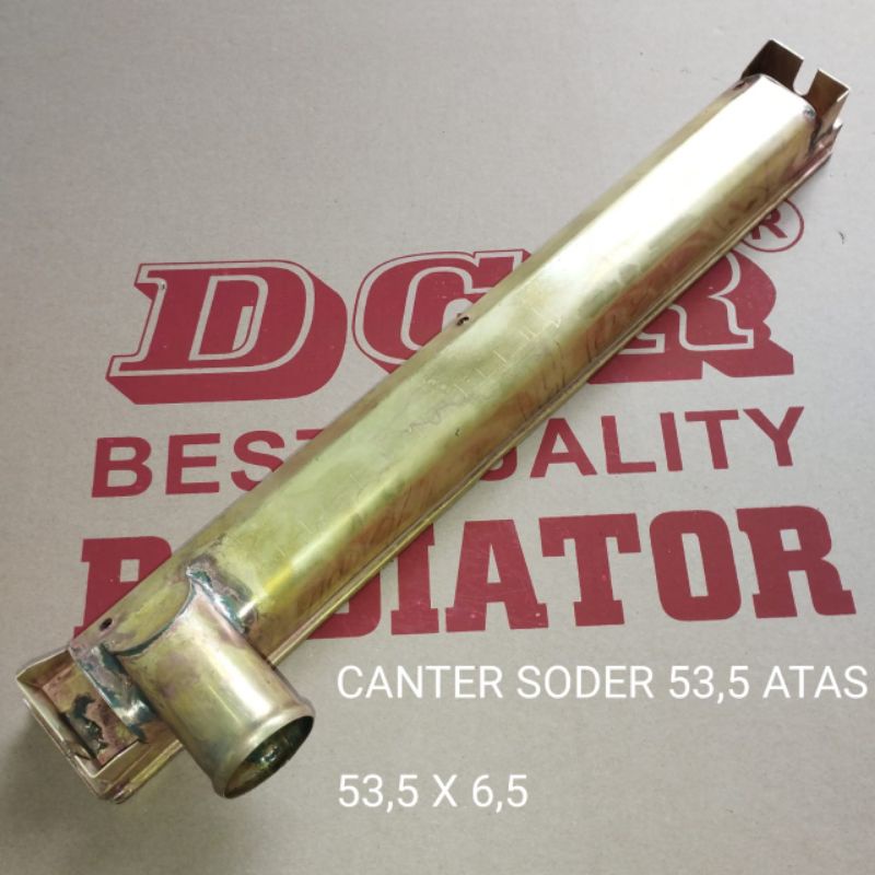 Jual (COD) Upper Tank CANTER SODER P53,5 Tangki Radiator Kuningan Atas ...
