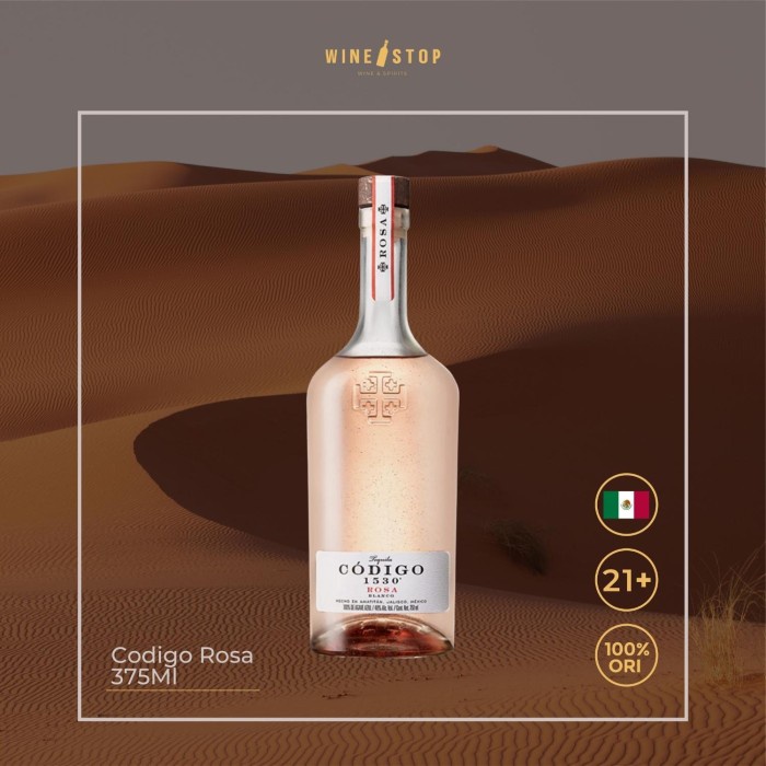 Jual Codigo Rosa 375Ml Tequila Premium | Shopee Indonesia