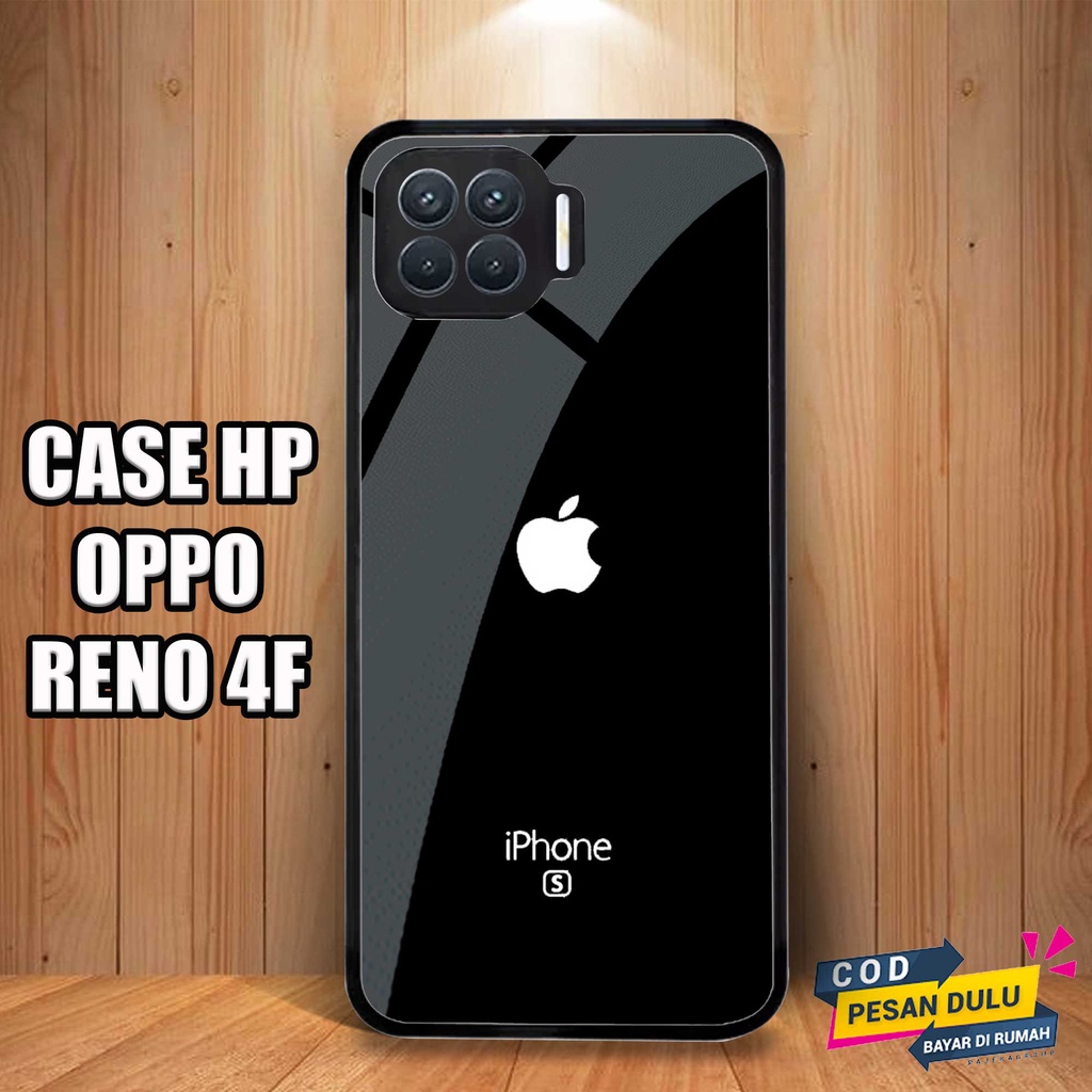 Jual Case OPPO RENO 4F Casing Hard Case 2D Terbaru [ APEL] - Sarung hp ...