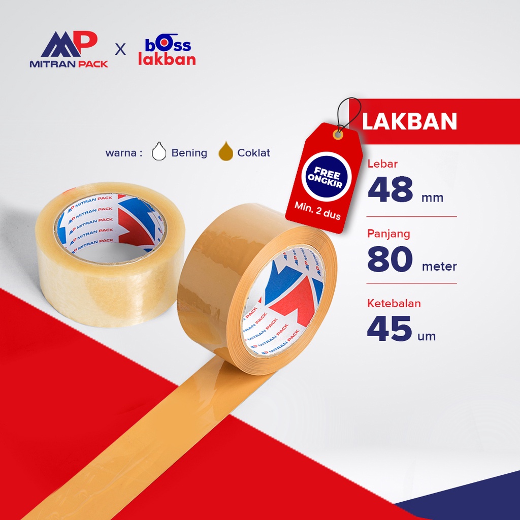 Produk Boss Lakban x Mitran Pack | Shopee Indonesia