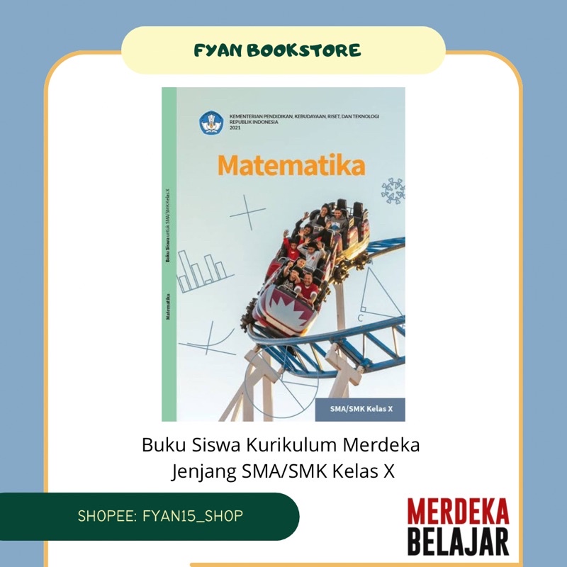 Jual Fyan Book Store: Buku Matematika Untuk SMK/SMA/MA Kelas X ...