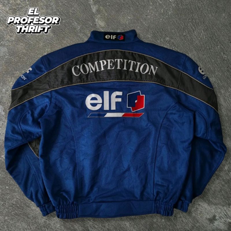 Jual Vintage Elf Competition Full Protection Racing Jacket | Shopee ...