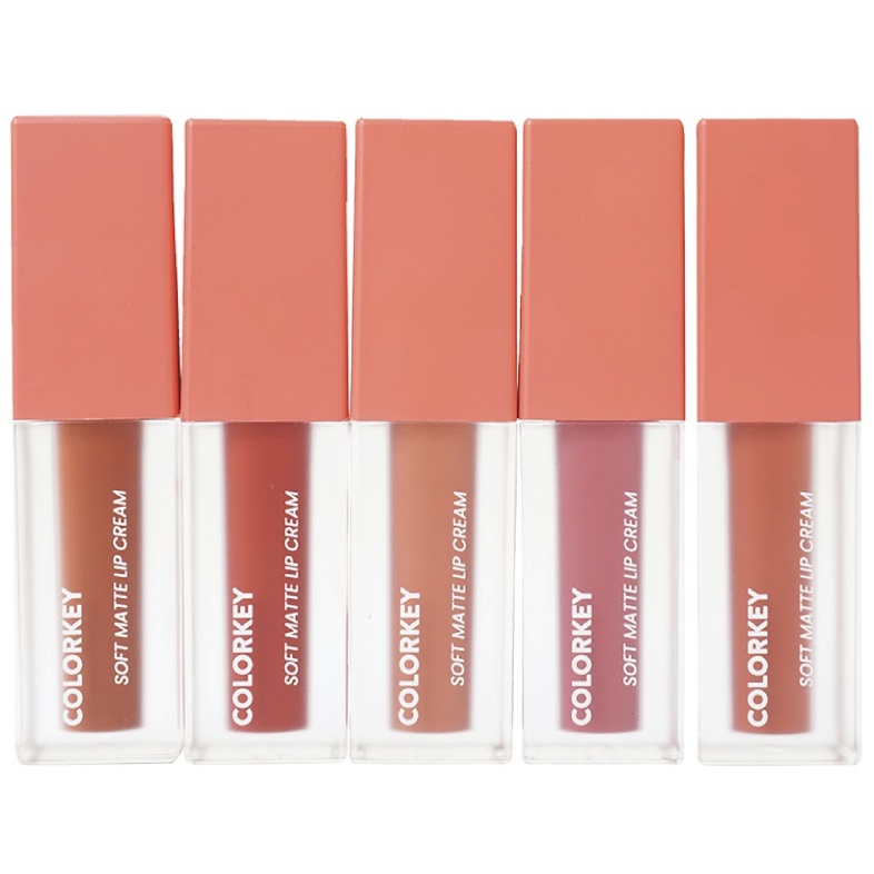 Jual COLORKEY Soft Matte Lip cream Bundle Set Lip Matte Lip Stick ...