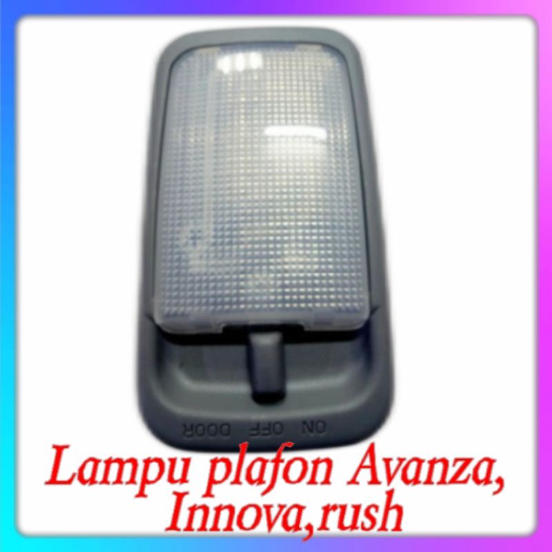 Jual Lampu Plafon Lampu Cabin Avanza Innova Rush Warna Abu Abu