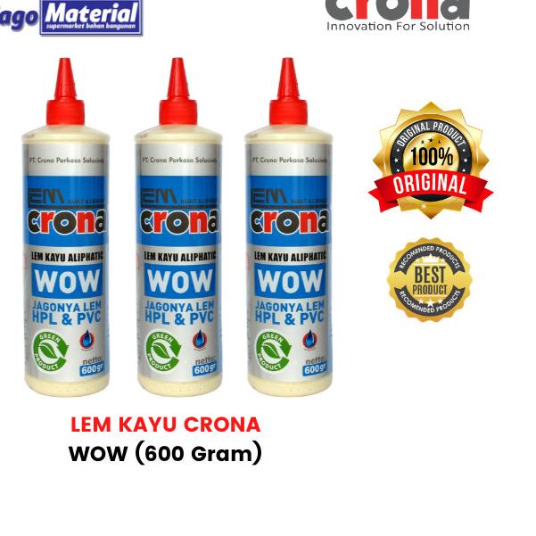 Jual Lem PVC (Lem Crona wow 600 Gram) | Shopee Indonesia