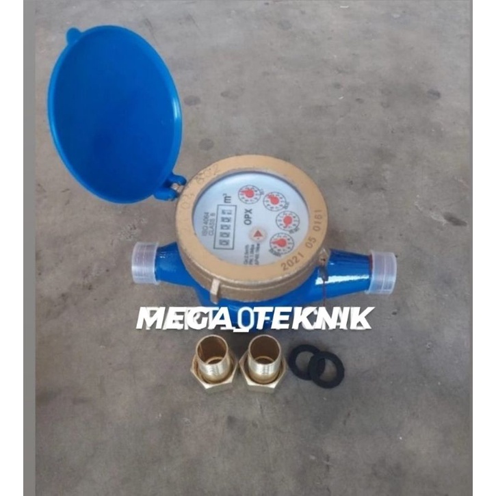 Jual water meter meteran air bersih PDAM 1/2