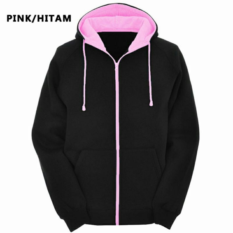 Jual Jaket Hoodie Zipper Bigsize Pria Wanita All Size Ready S 6xl