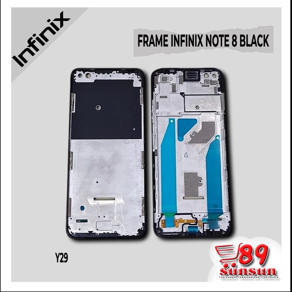 Jual FRAME INFINIX NOTE 8 BLACK | Shopee Indonesia