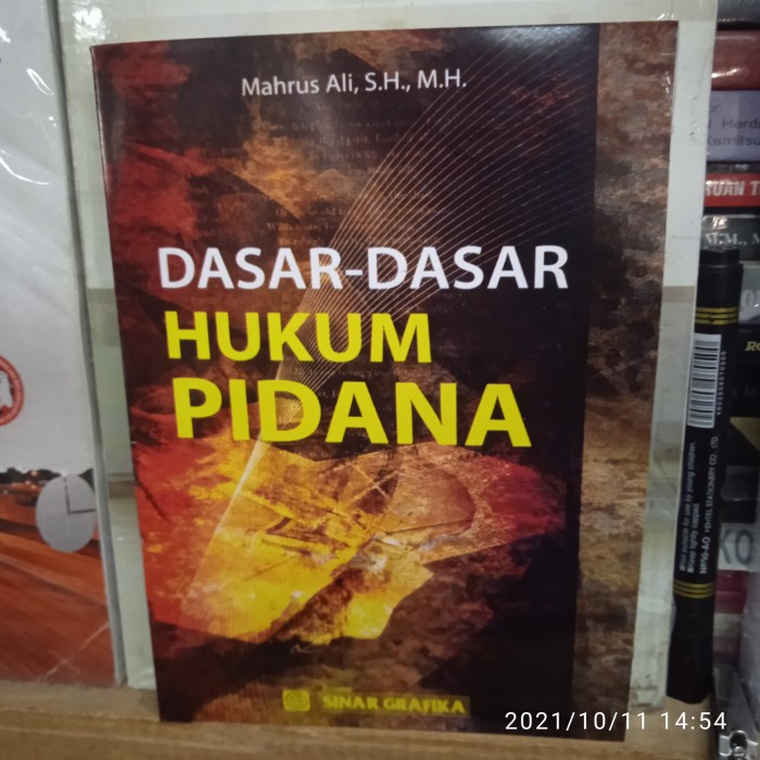 Jual Buku Pidana Buku Dasar Dasar Hukum Pidana By Mahrus Ali Sh,. Mh ...