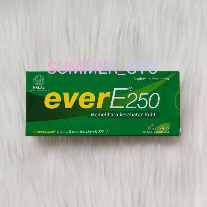 Jual Ever E 250iu Strip 12 Kapsul Ever E 250 Iu Isi 12 Kapsul Shopee Indonesia 