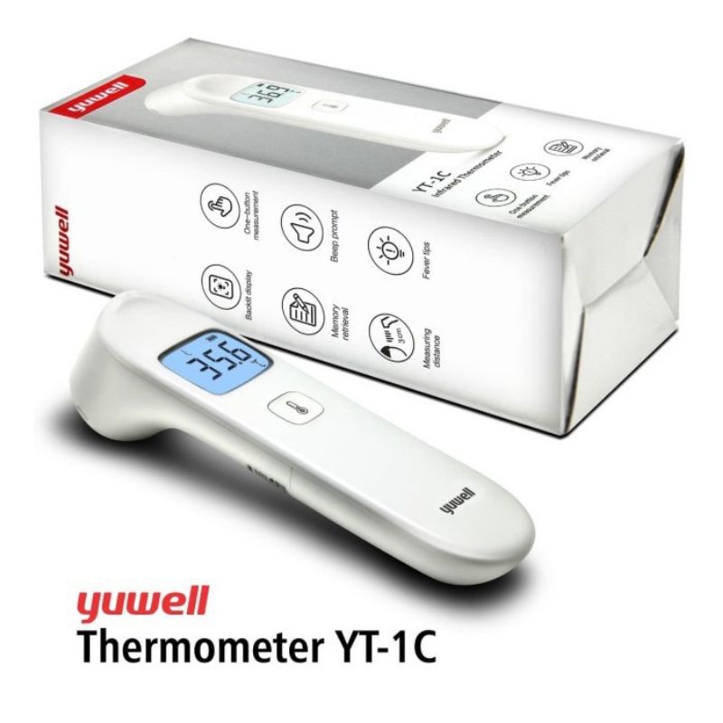 Jual Yuwell Infrared Thermometer / Thermometer YT1C Shopee Indonesia
