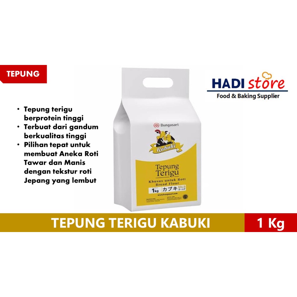 Jual Kabuki Gold Tepung Terigu Super Premium Kg Shopee Indonesia