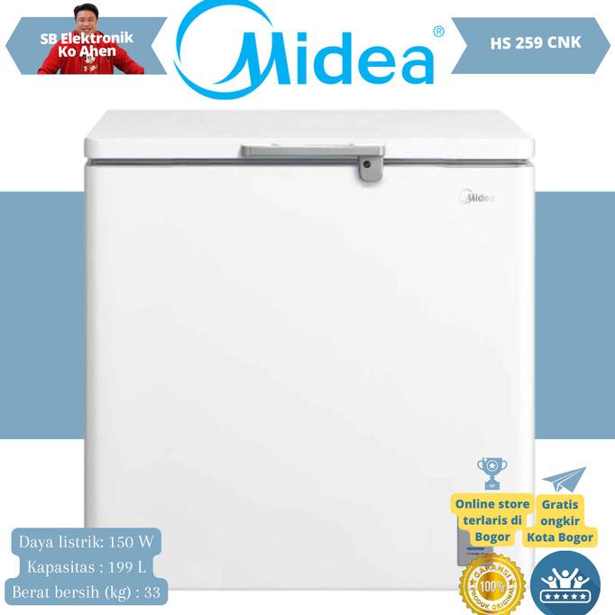 Jual Chest Freezer Midea HS 259 CNK Kapasitas 199 Liter Shopee Indonesia