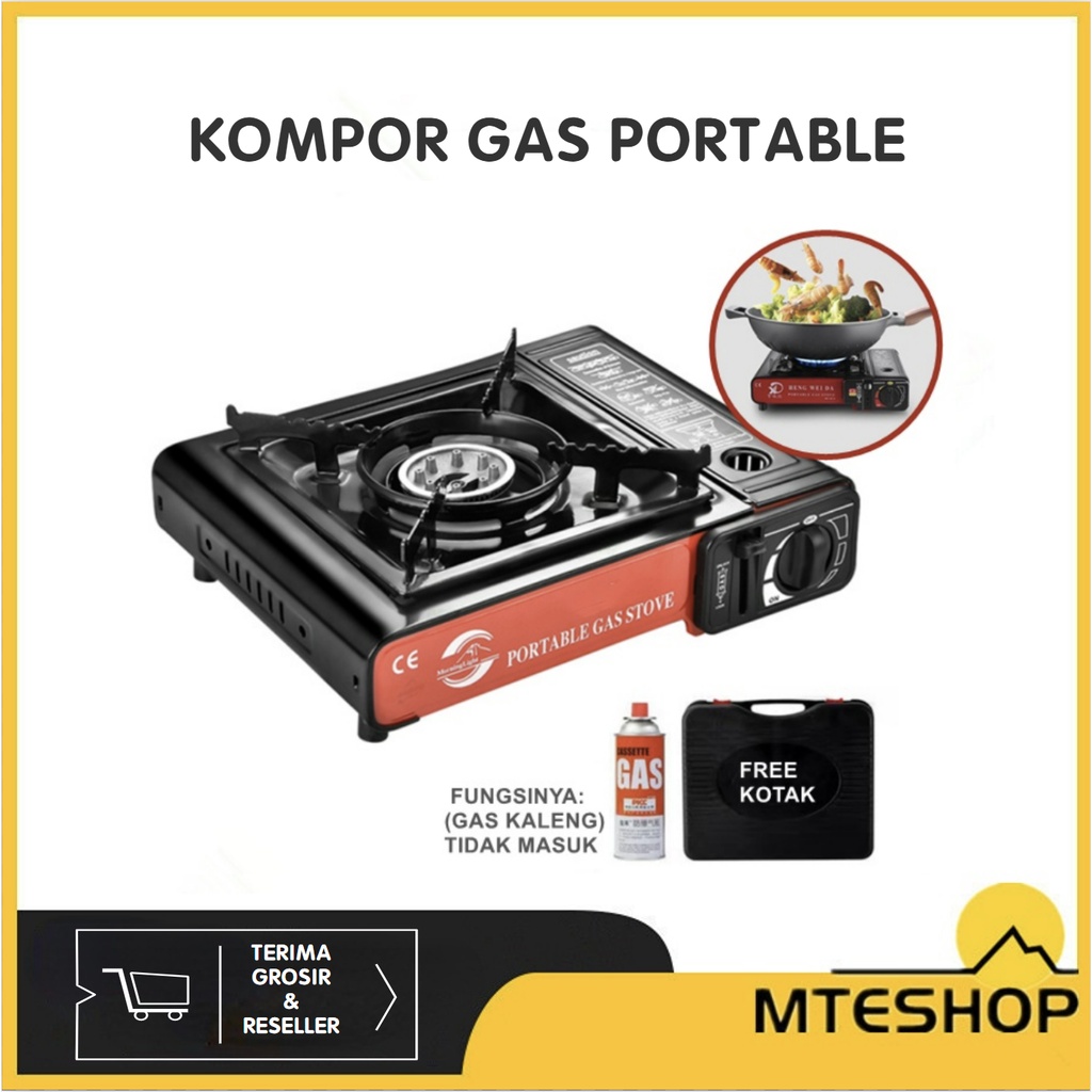 Jual MTE Kompor Gas Portable Hot Pot KS288 Shopee Indonesia