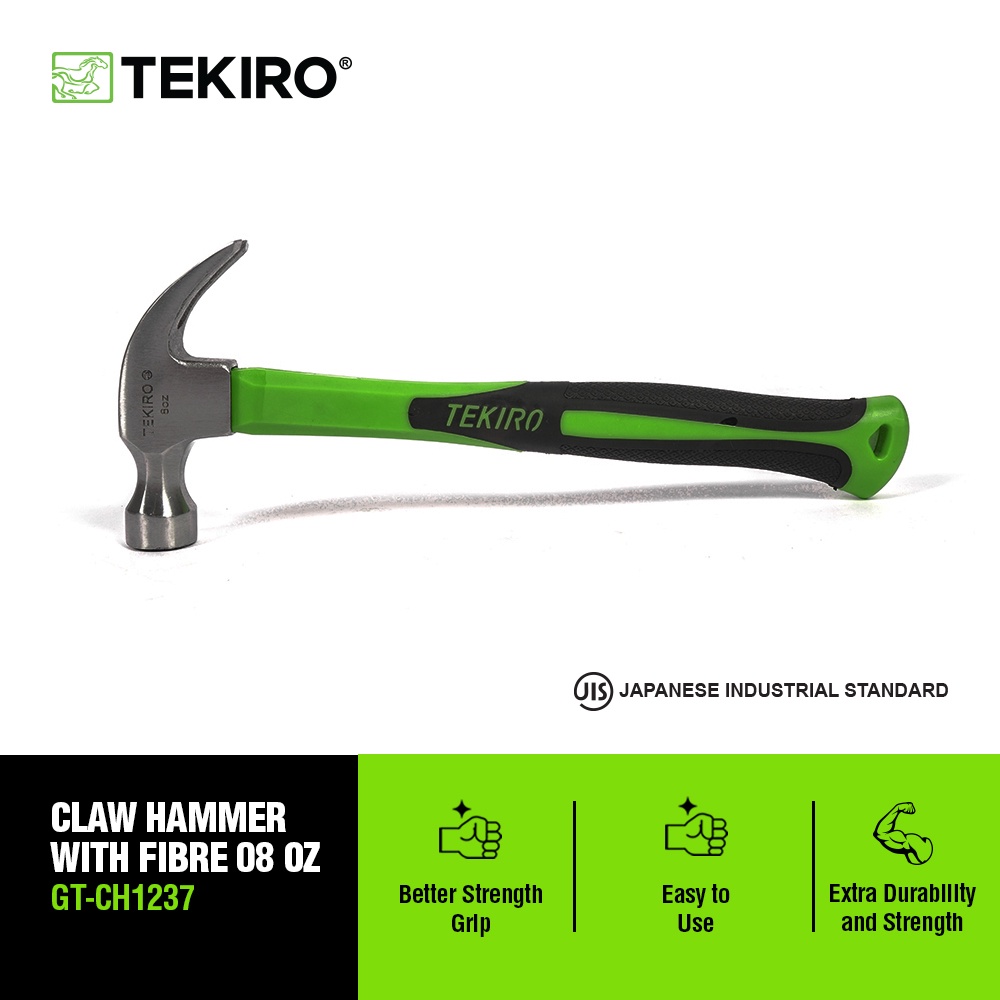 Jual TEKIRO CLAW HAMMER WITH 08 OZ / PALU KAMBING / TOOLS ALAT