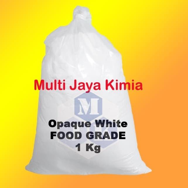 Jual Titanium Dioxide / Opaque White FOOD GRADE 1Kg | Shopee Indonesia