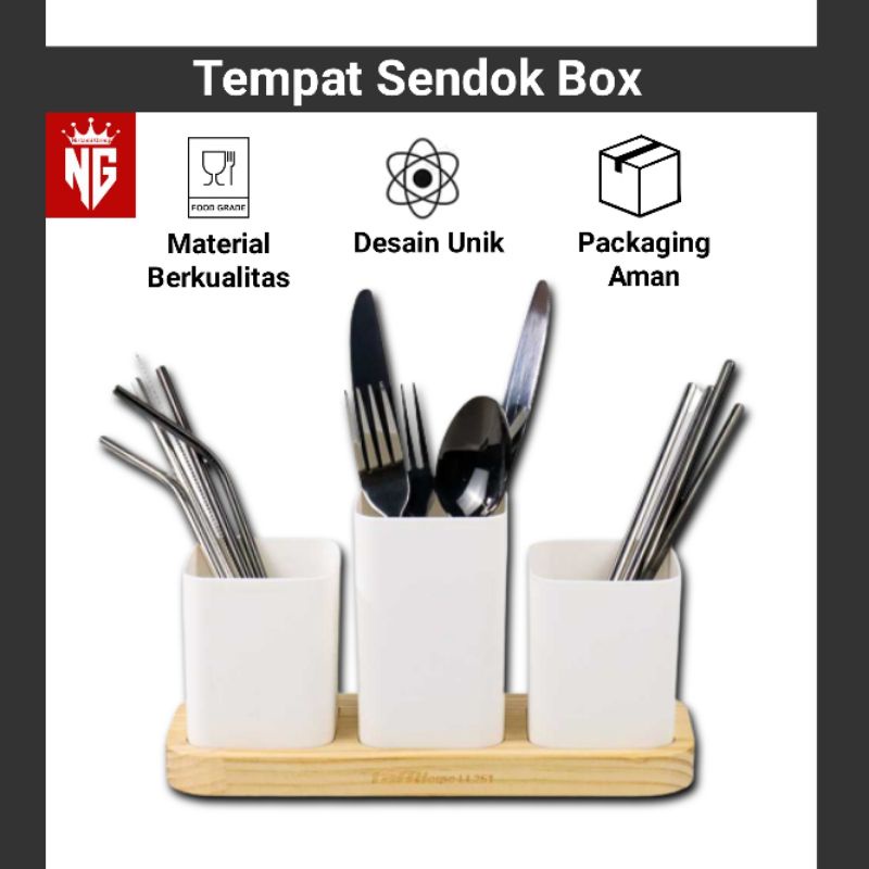 Jual Rak Tempat Penyimpanan Sendok Garpu Pisau Sumpit Spatula Kitchen