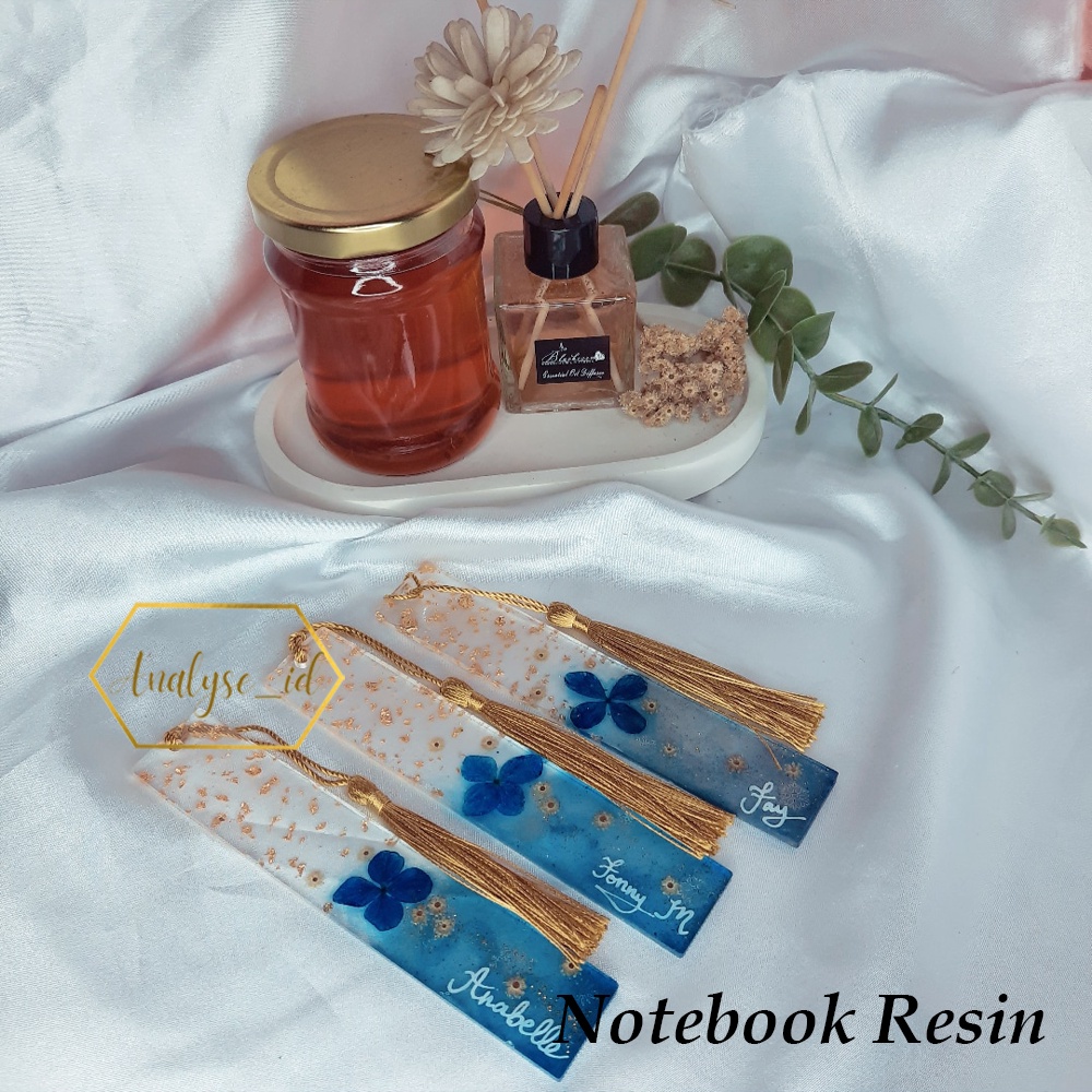 Jual Custom Pembatas Buku Bookmark Resin Epoxy Shopee Indonesia