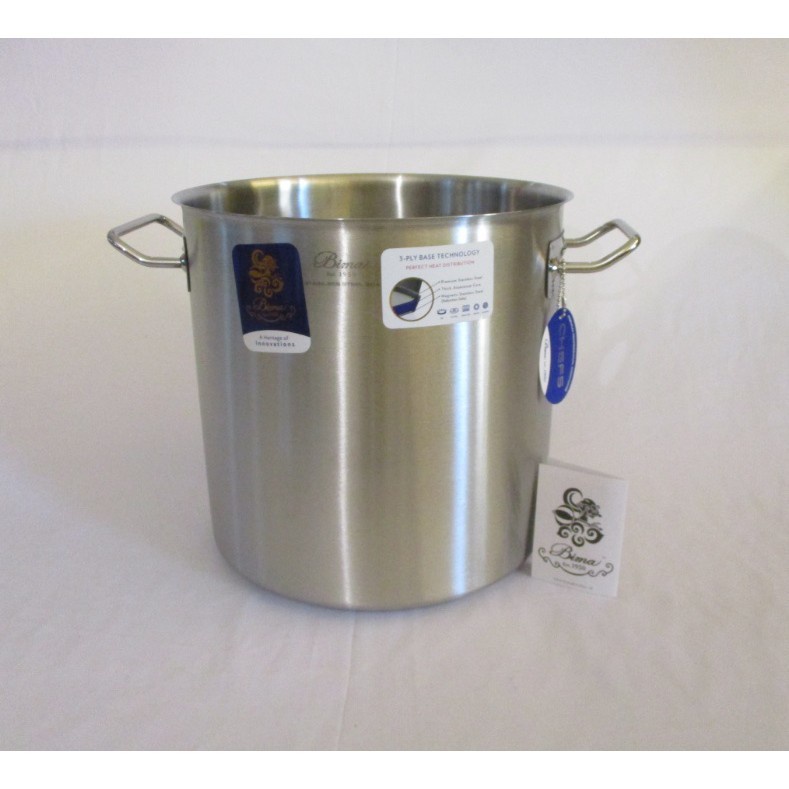 Jual Bima Chef Stock Pot 28cm 24cm SUS 304 BP1900124 BP1900128 | Shopee ...