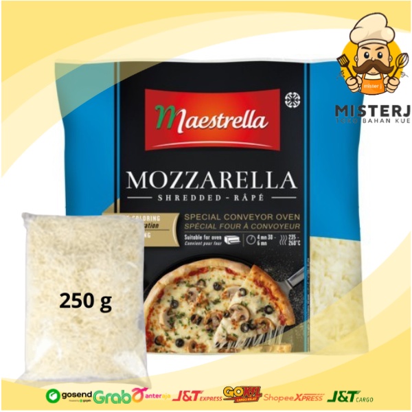 Jual Cheese Mozarella Maestrella Import 250 Gram Keju Mozarella