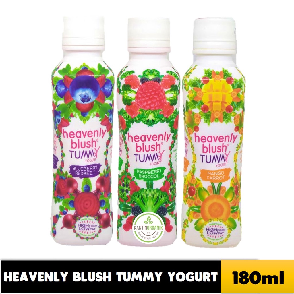 Jual Heavenly Blush Tummy Yogurt Drink Yogurt Rasa Buah dan Sayur