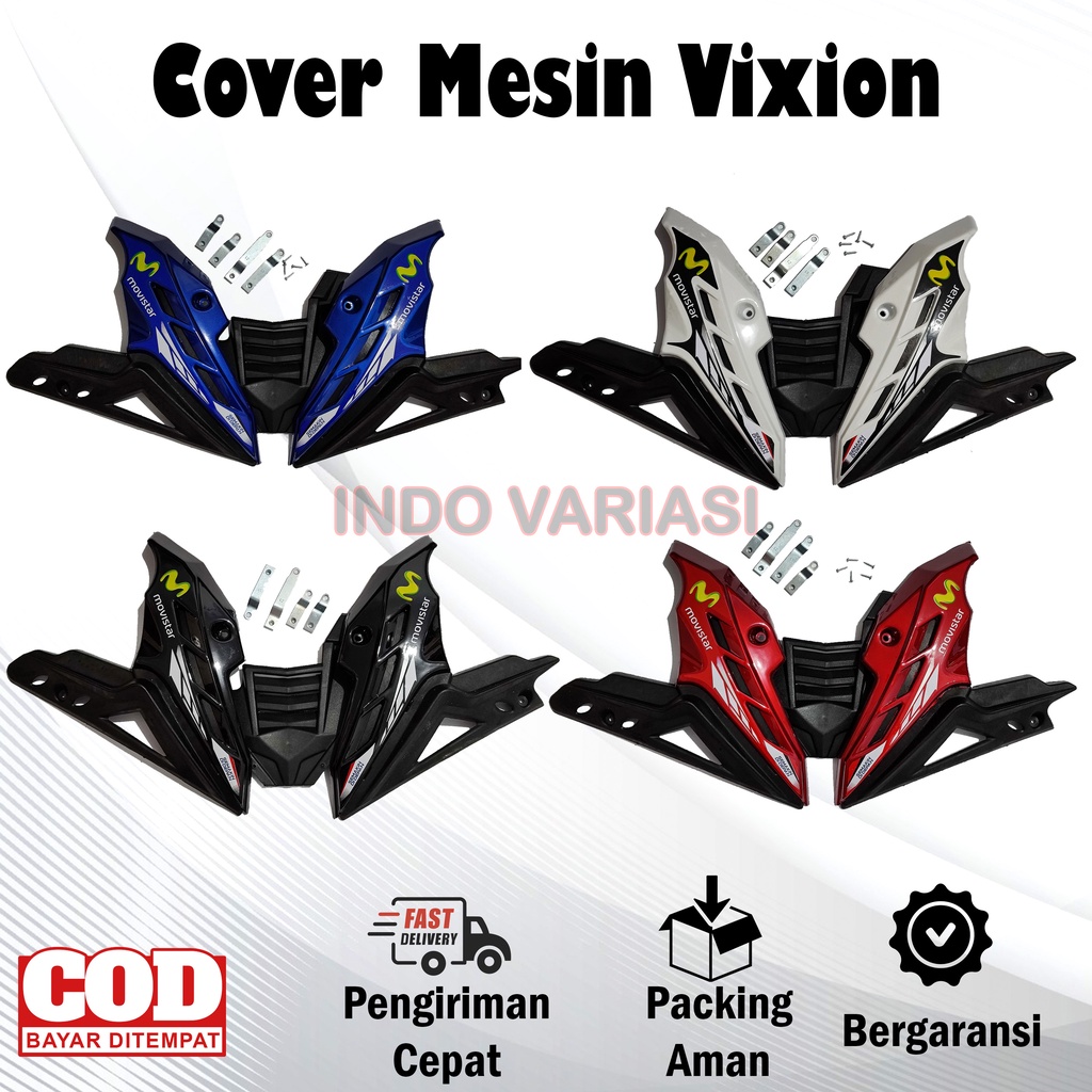 Jual Cover Engine Vixion New Old Nvl Nva Tutup Mesin Yamaha Shopee