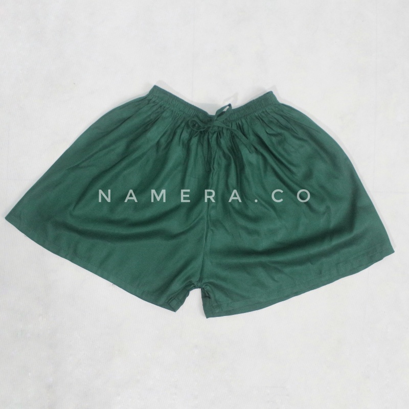 Jual Celana Pendek Wanita Motif Rayon Polos Shopee Indonesia