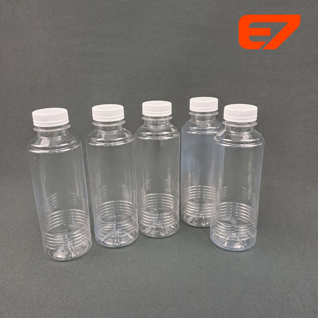 Jual BOTOL ALOMOND ULIR BOTOL JUICE BOTOL MINUM PLASTIK 250ML (100PCS ...