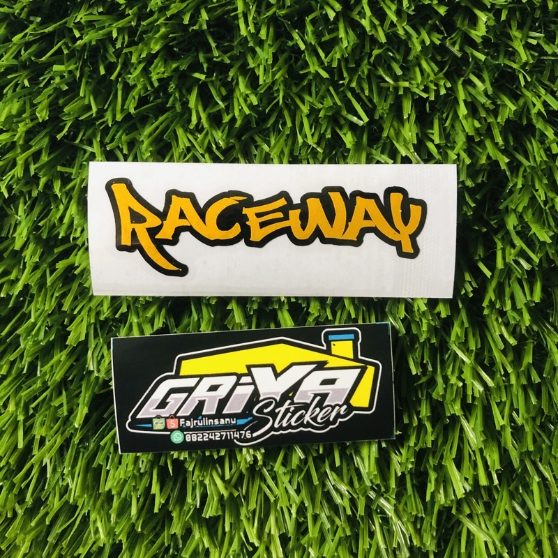 Jual Stiker RACEWAY sticker cutting | Shopee Indonesia