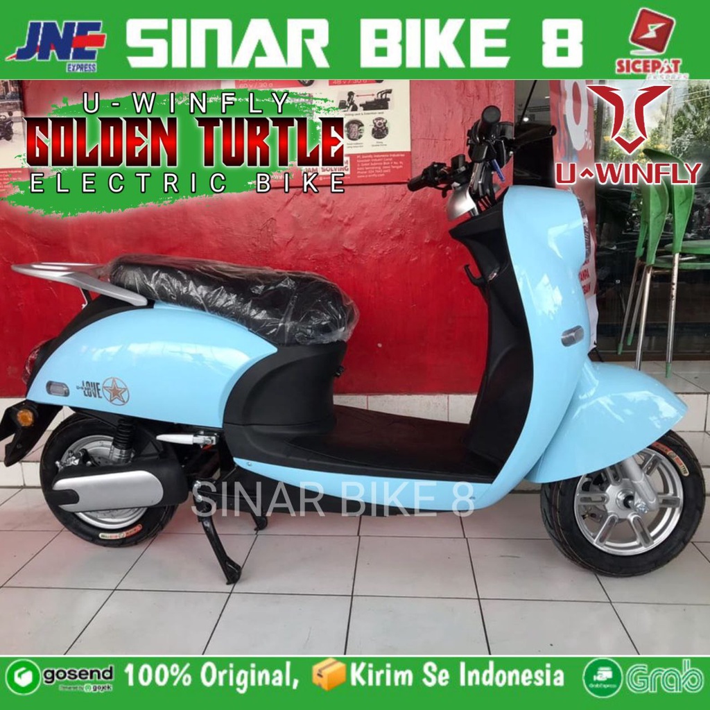 Jual Sepeda Motor Listrik UWINFLY GOLDEN TURTLE 1000 Watt | Shopee ...
