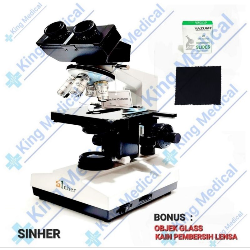 Jual Mikroskop Microscope XSZ 107BN Binokuler Shopee Indonesia