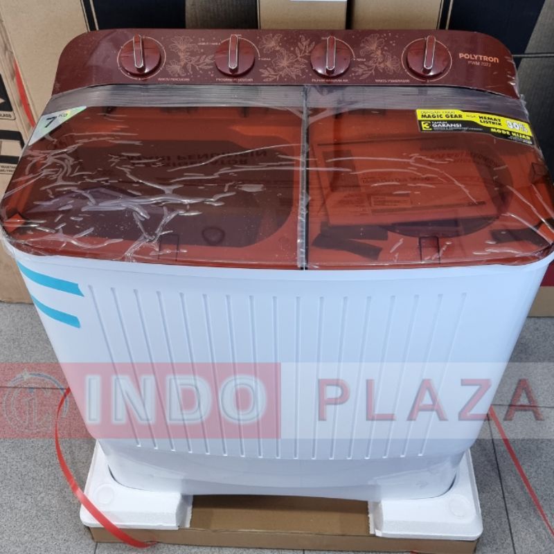 Jual MESIN CUCI POLYTRON 2 TABUNG 8 KG TYPE PWM 8072 | Shopee Indonesia