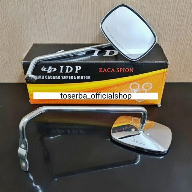 Jual Spion Vespa Kotak Langsungan Chrome Idp Embos Vespa Super Sprint