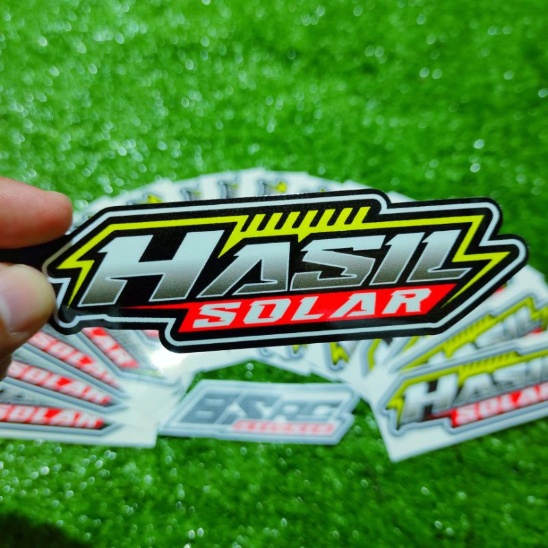 Jual sticker hasil solar | Shopee Indonesia