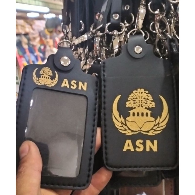 Jual Kalung id card ASN nametag ASN kalung pengenal ASN gantungan id ...
