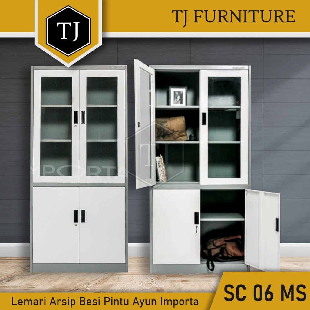 Jual Importa Loker Besi / Lemari Arsip / Kabinet Kantor Besi 2 Pintu ...