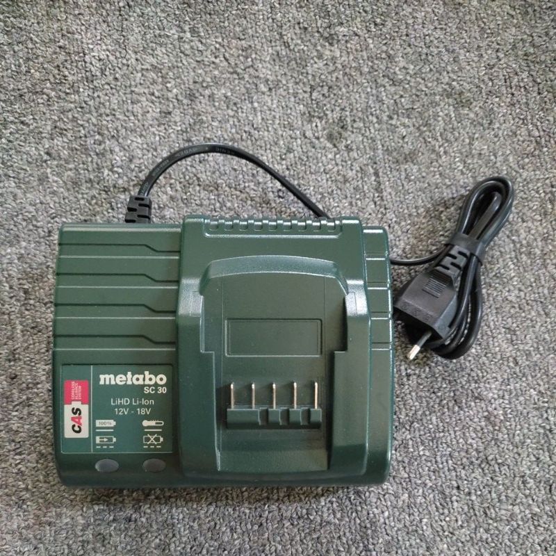 Jual Battery charger METABO SC 30 12V - 18V (ORI) | Shopee Indonesia