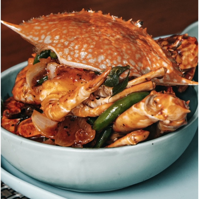 Jual Kepiting Raja Banda Rajungan BESAR!! Saos Padang Asam Manis Pedas ...